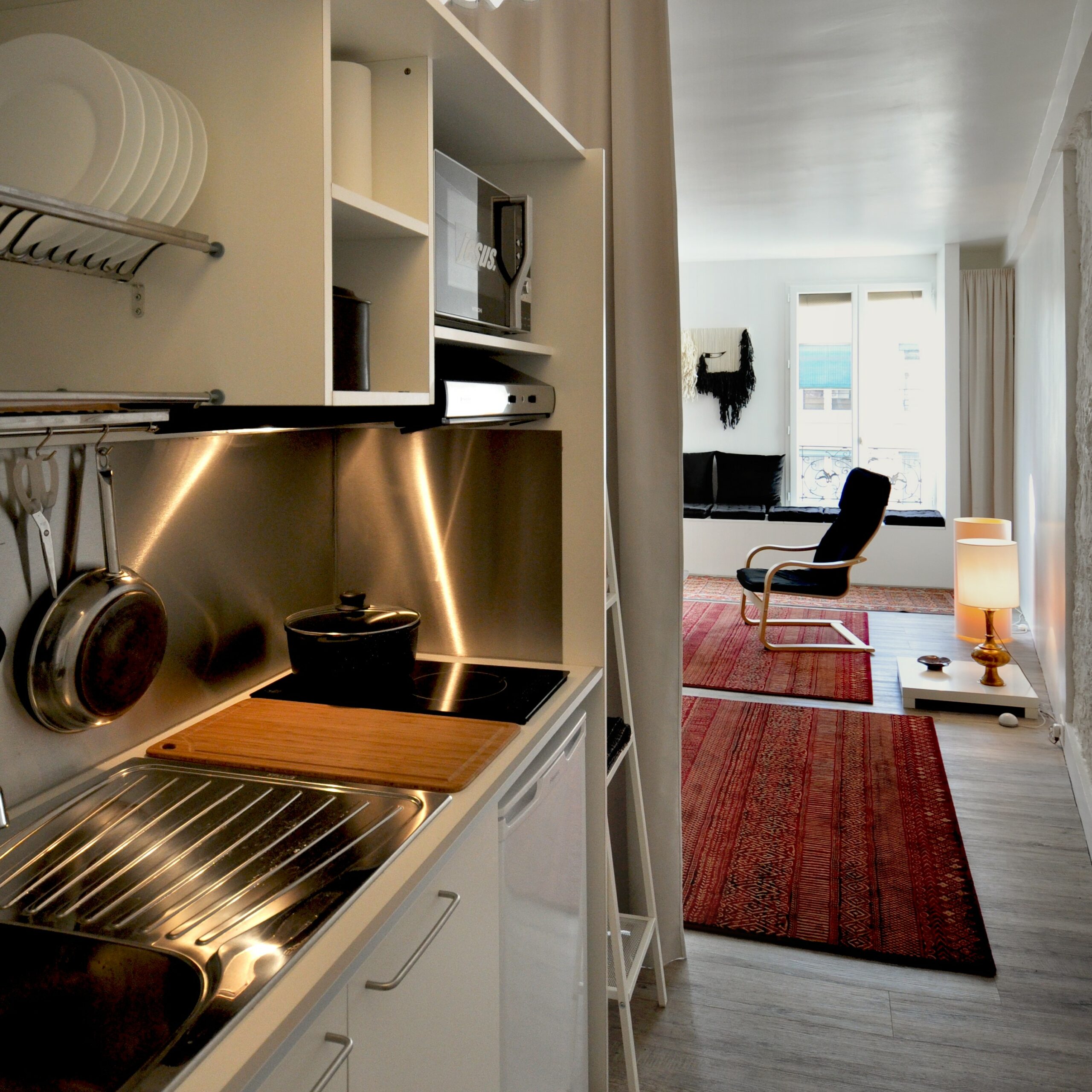 Cucine in armadio: Compact art.216 con serranda