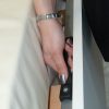 alzata del letto con la maniglia a scomparsa