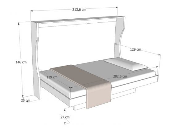 letto una piazza e mezza salvaspazio