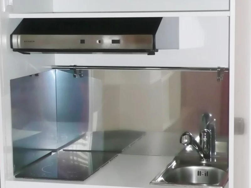 Cucina armadio monoblocco a scomparsa 94 cm Arreda la cucina in meno di 1 metro
