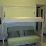 Letto a scomparsa a soppalco singolo “Consolle bed ”