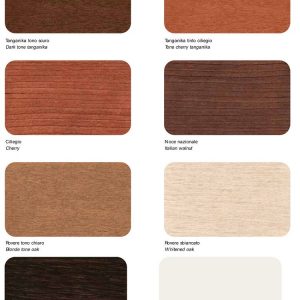 le tabelle colori dei nostri mobili salvaspazio