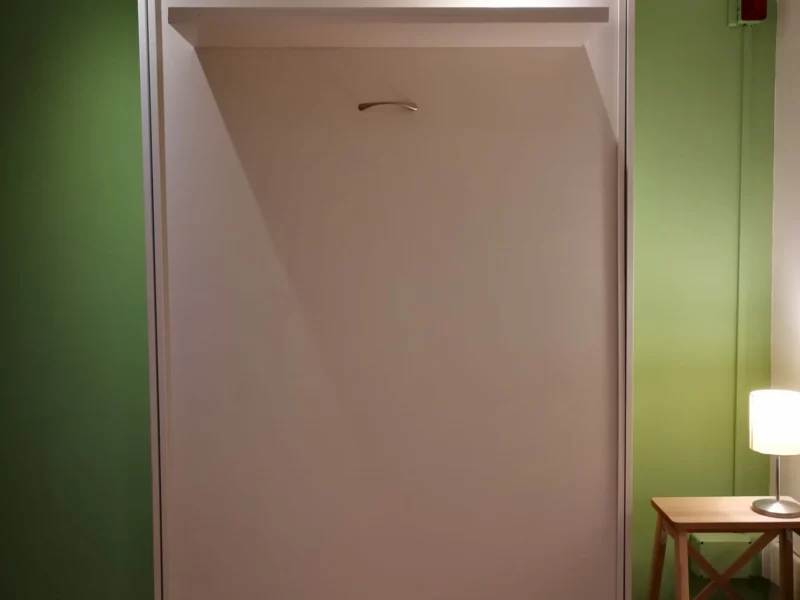 Letto a scomparsa Piazza e Mezza "Ribalta Bed" materasso 120cm  art. 847