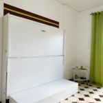 Letto a castello con panca mod. 852/P - vista chiusa
